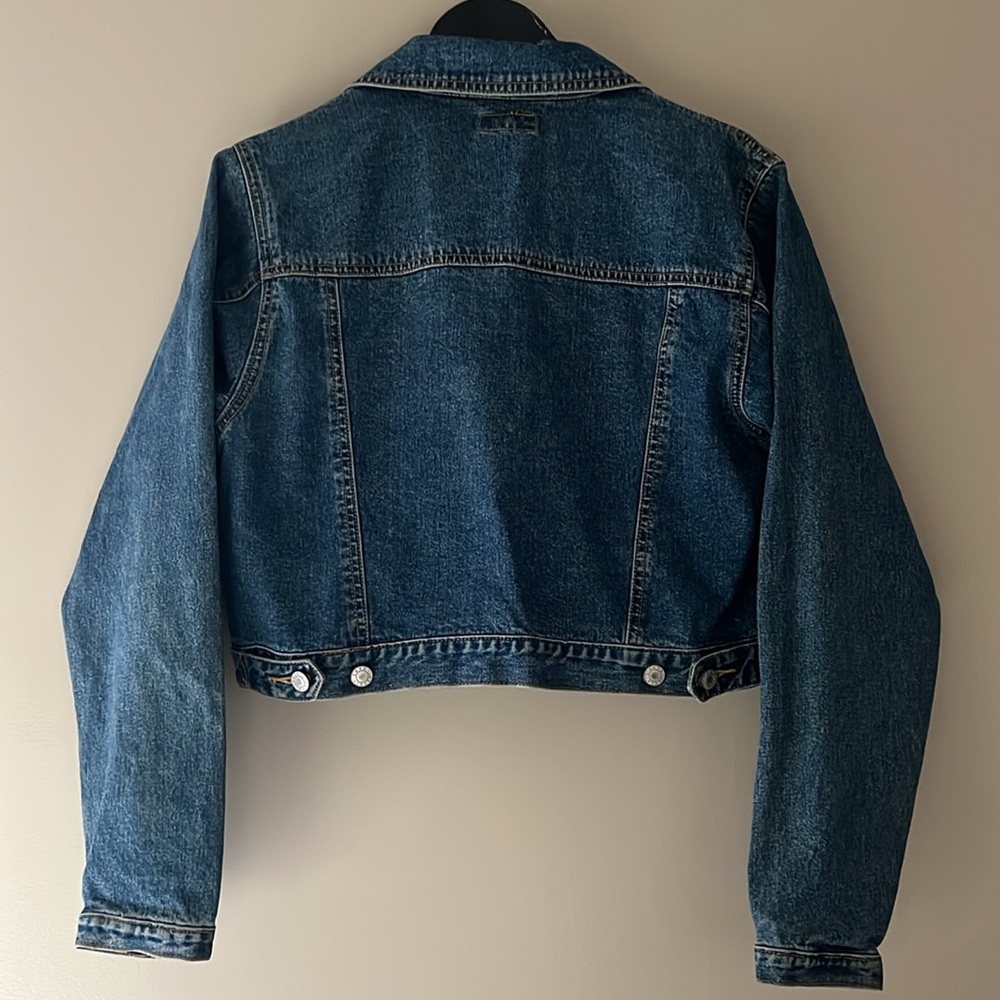 Vintage Esprit Cropped Jean Jacket - Picture 3 of 6